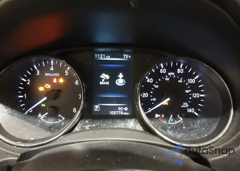 2017 Nissan Rogue Sl из США, поврежденный, VIN 5N1AT2MV6HC744995